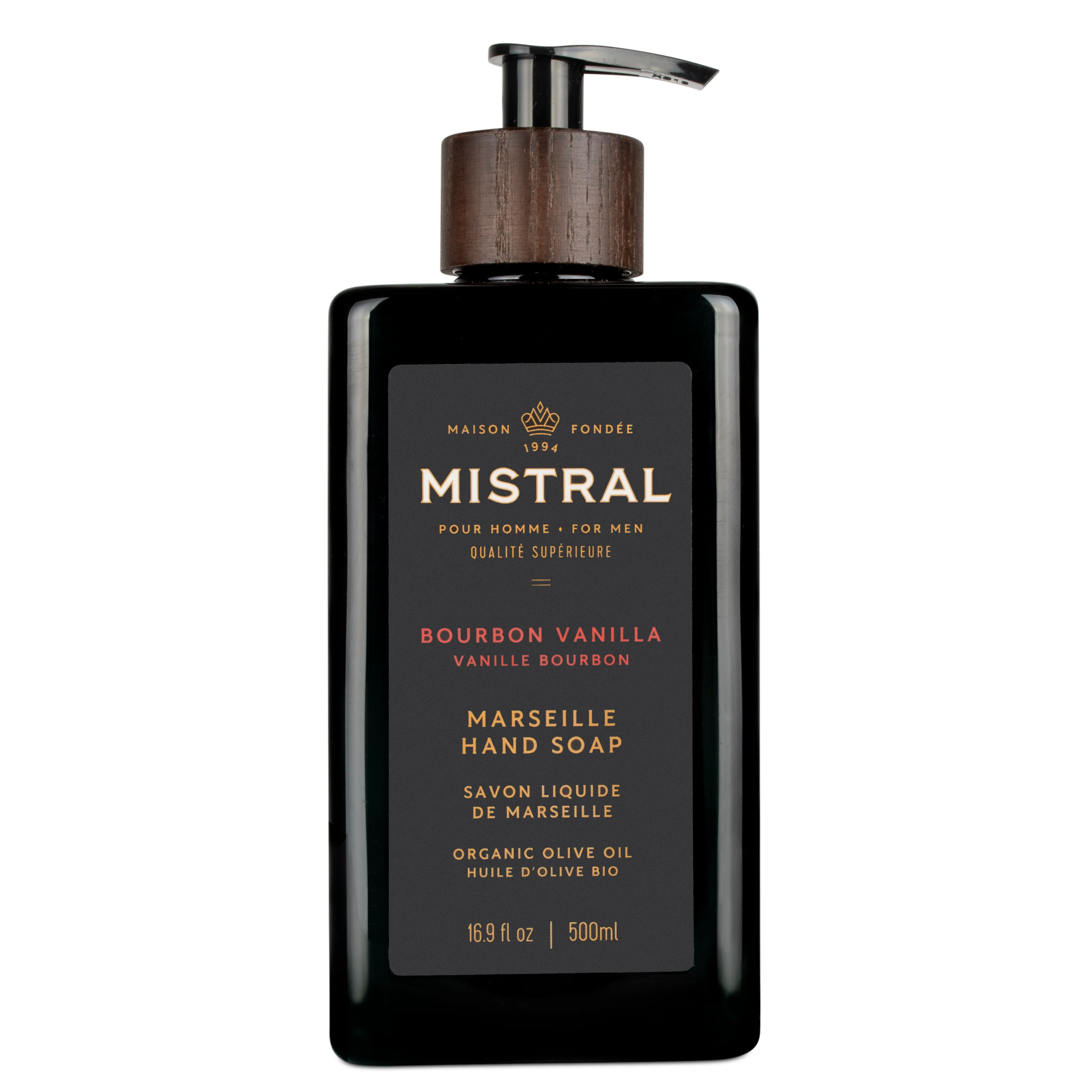 Hand Soap 16.9 fl oz Bourbon Vanilla | Mistral | Iris Gifts & Décor