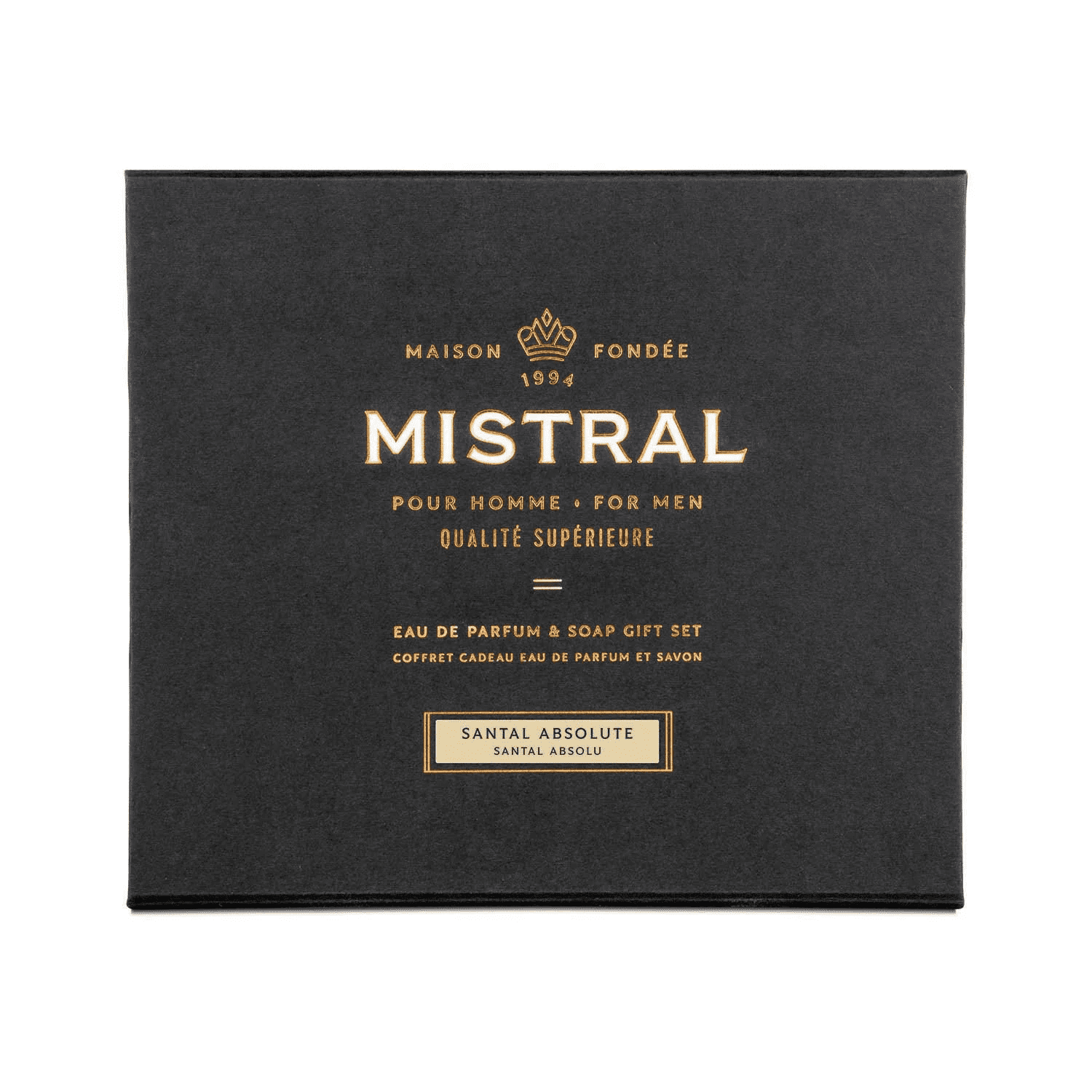 Men’s Perfume/Soap Gift Set Santal Absolute | Mistral | Iris Gifts & Décor