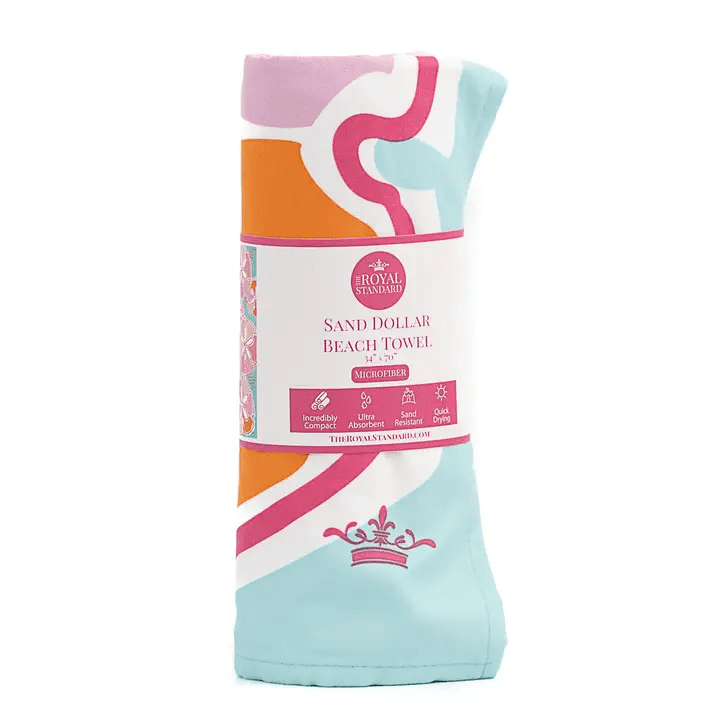 Sand Dollar Beach Towel | Royal Standard | Iris Gifts & Décor