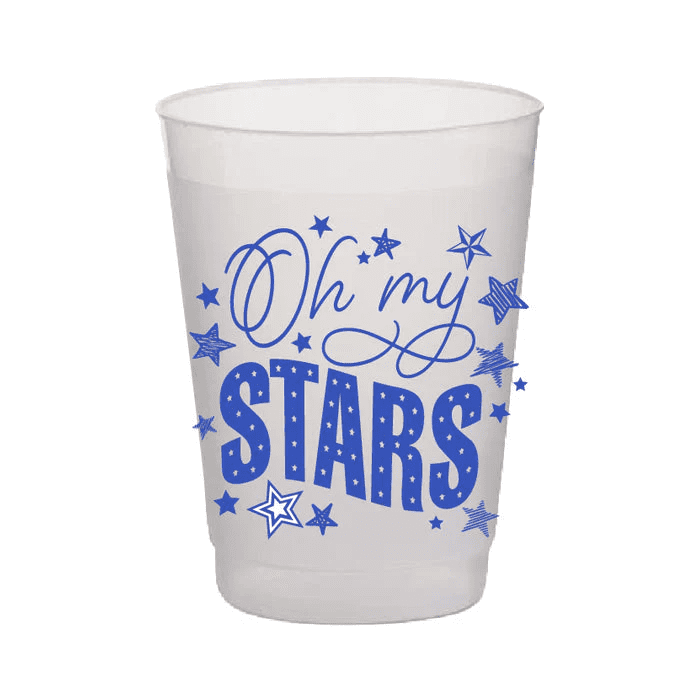 Frost Flex Cup – Blue, Oh My Stars | Rosanne Beck | Iris Gifts & Décor