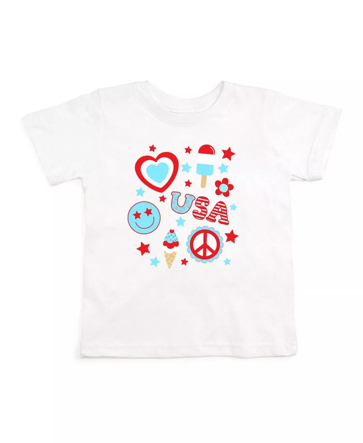 4th Of July Doodle S/S Shirt | Sweet Wink | Iris Gifts & Décor