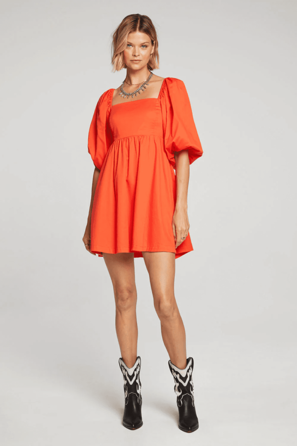AXL Mini Dress - Flame