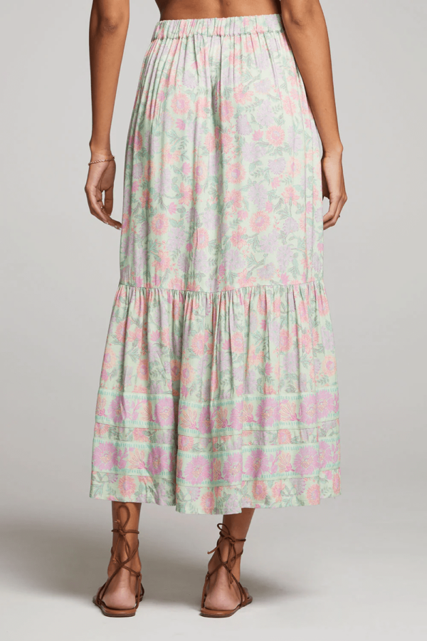 Key Lime Maxi Skirt - - Image 2