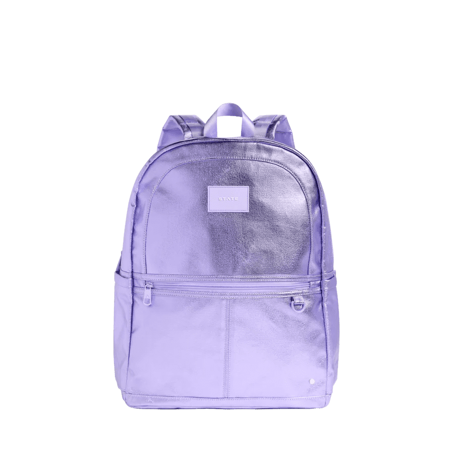 Kane Double Pocket Large Backpack Lilac | State Bags | Iris Gifts & Décor