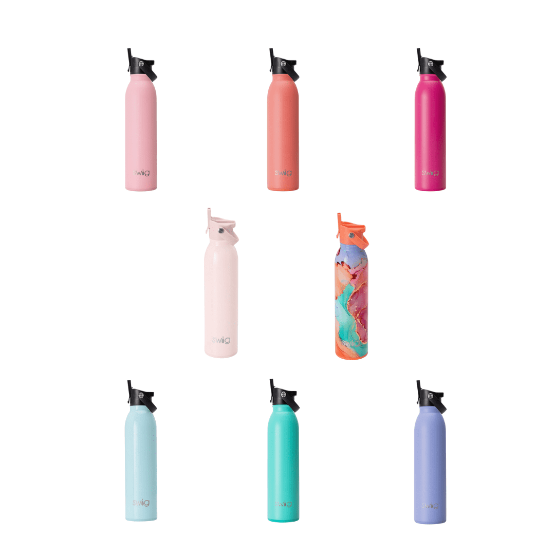 Flip + Sip Water Bottle | Swig | Iris Gifts & Décor