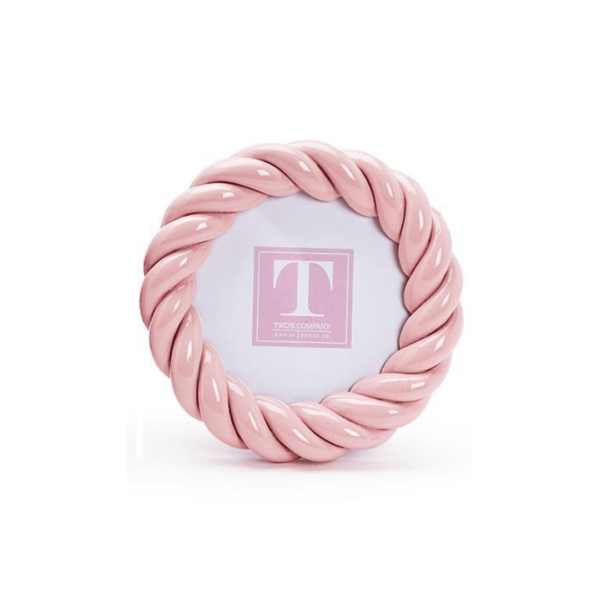 Pink Twist Photo Frame