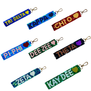 Sorority Sequin Wristlet