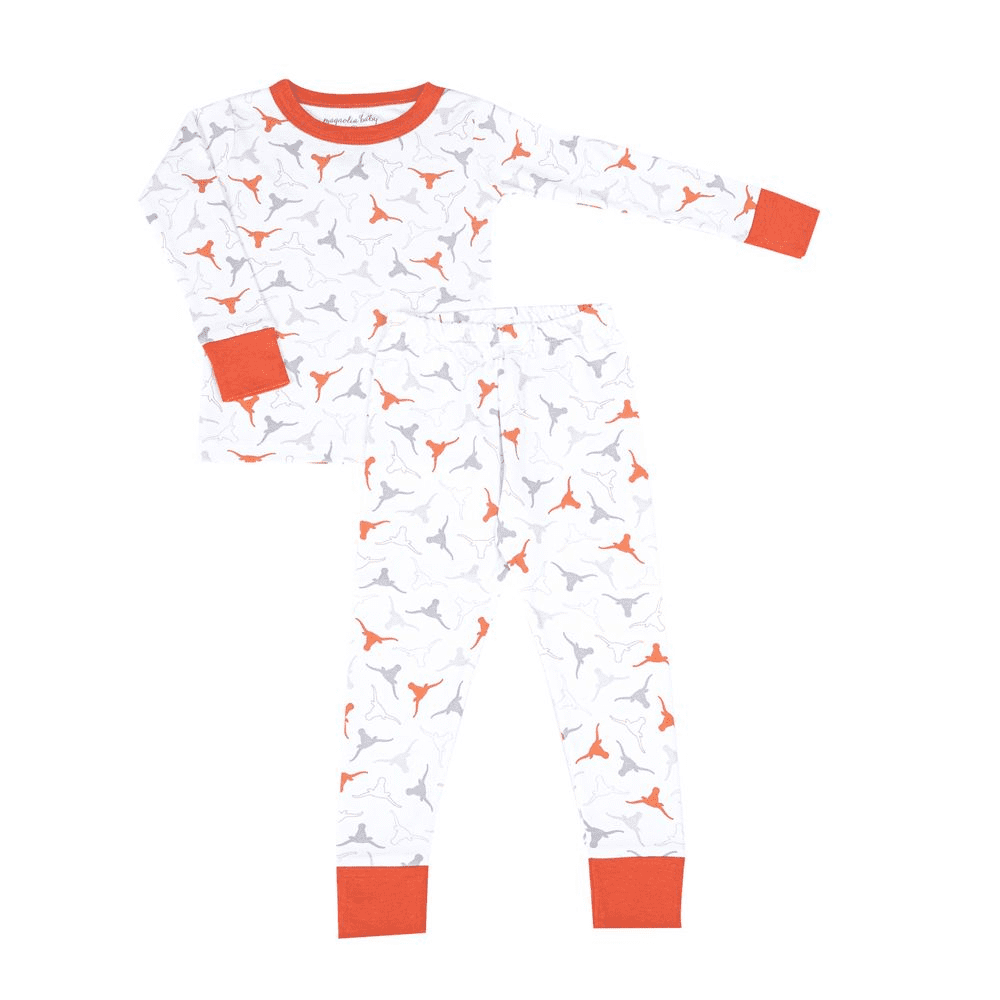 Lil’ Longhorn Long Pajamas | Magnolia Baby | Iris Gifts & Décor