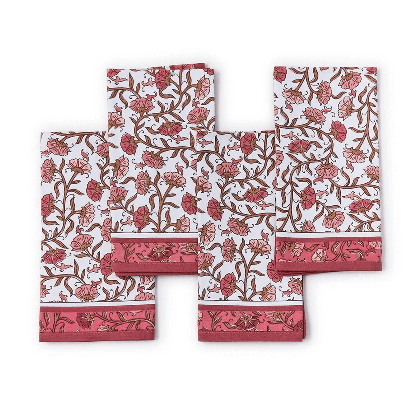 Autumn Blush S/4 Napkins | Two's Company | Iris Gifts & Décor