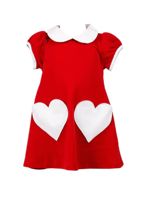 S/S Aline Dress Red – | The Proper Peony | Iris Gifts & Décor