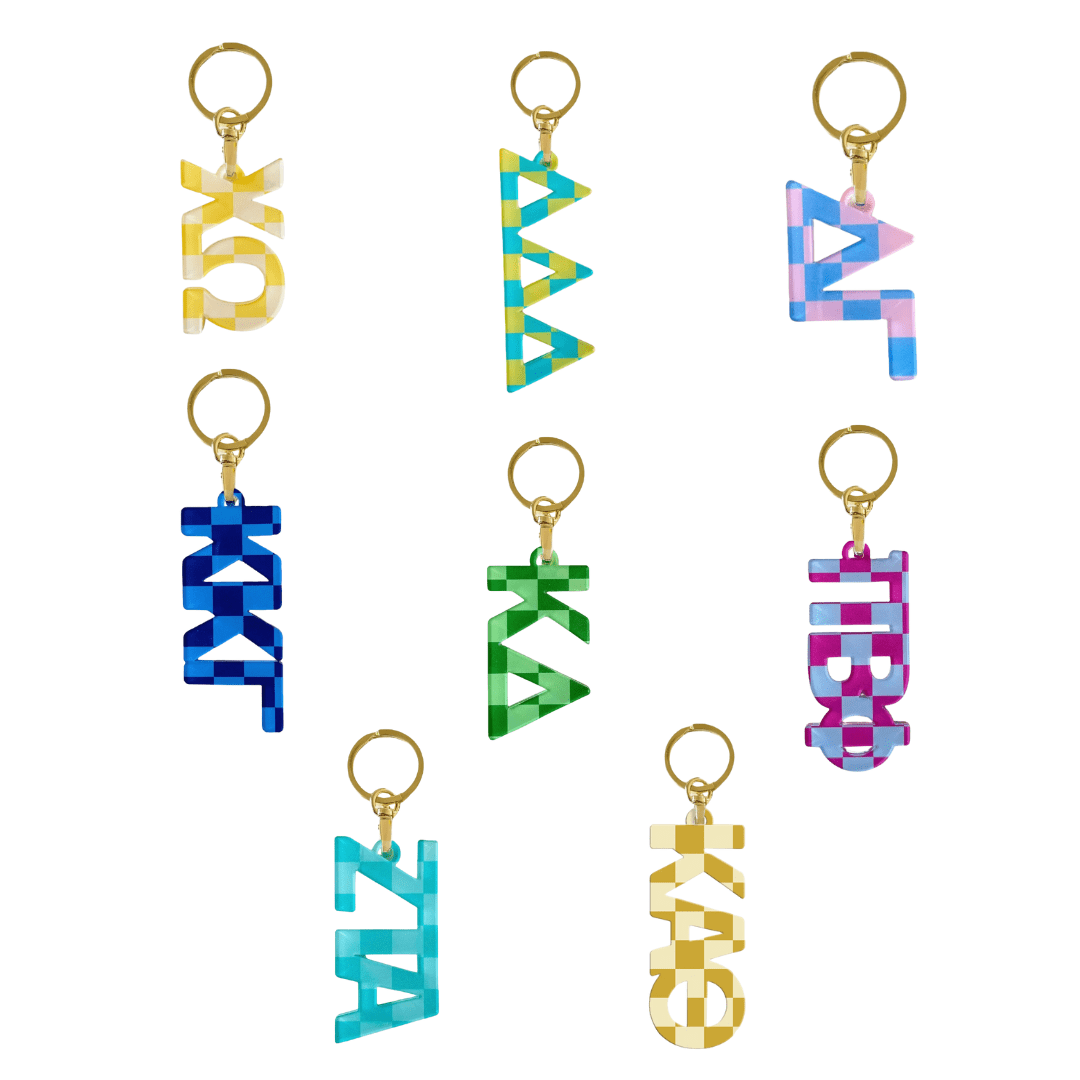 Sorority Acrylic Keychain – | The Darling Effect | Iris Gifts & Décor