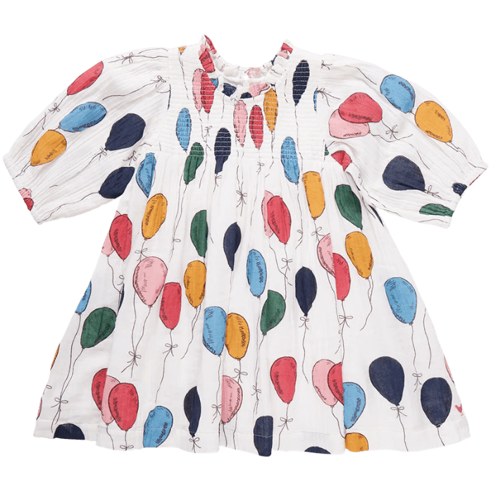 Stevie Puff Sleeve Dress-Balloon Bunches | Pink Chicken | Iris Gifts & Décor