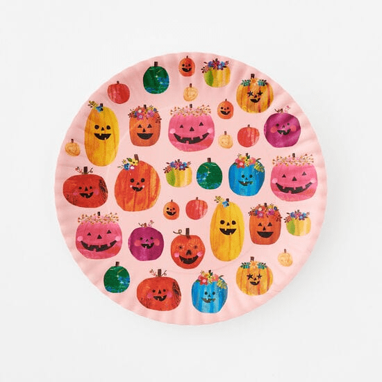 Pumpkin “Paper” Melamine Platter