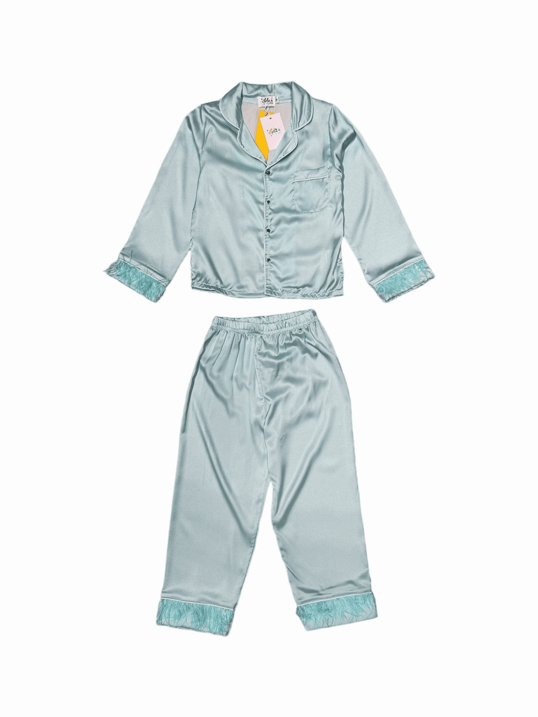 Sky Feather Silk Set | Lola and the Boys | Iris Gifts & Décor