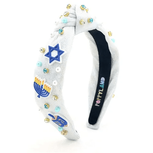 Happy Hanukkah Poppyland Headband | Poppyland | Iris Gifts & Décor