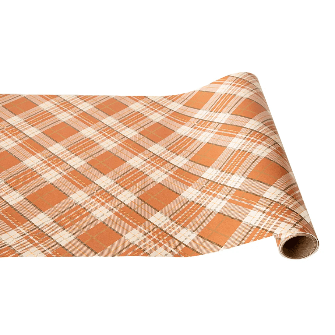 Orange Plaid Runner | Hester & Cook | Iris Gifts & Décor