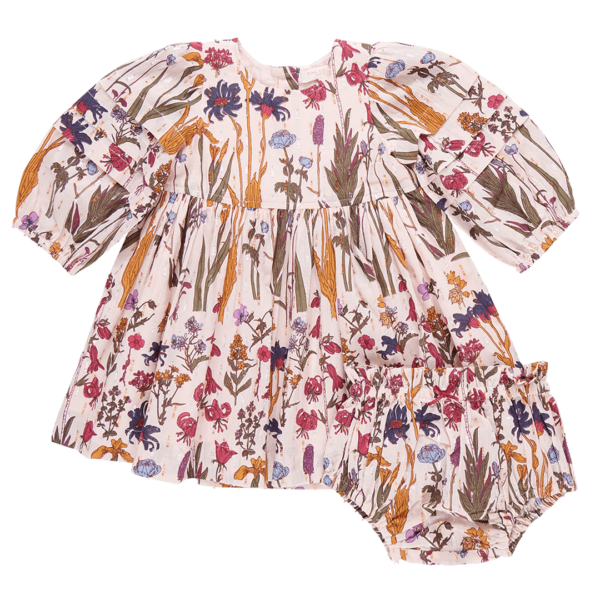 Autumn Flowers Baby Girls Brooke Dress Set