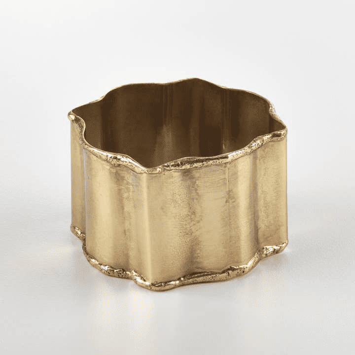 Classic Gold Napkin Ring | Saro | Iris Gifts & Décor