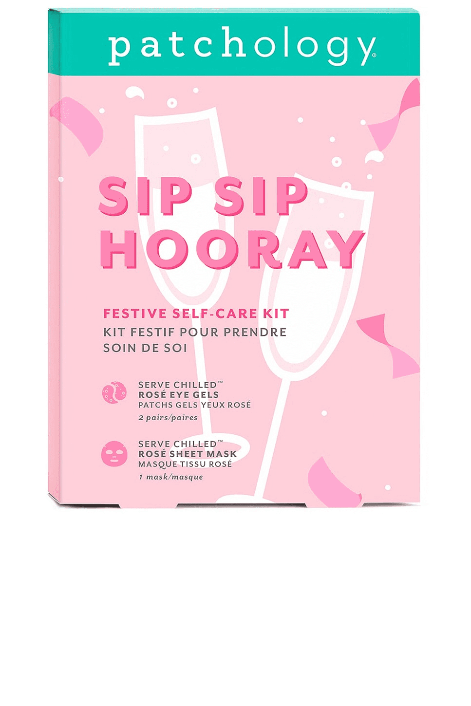 Sip Sip Hooray Self-Care Kit | Patchology | Iris Gifts & Décor