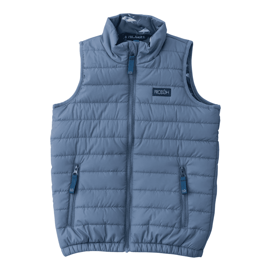 Bluefin Puffer Vest | Prodoh | Iris Gifts & Décor