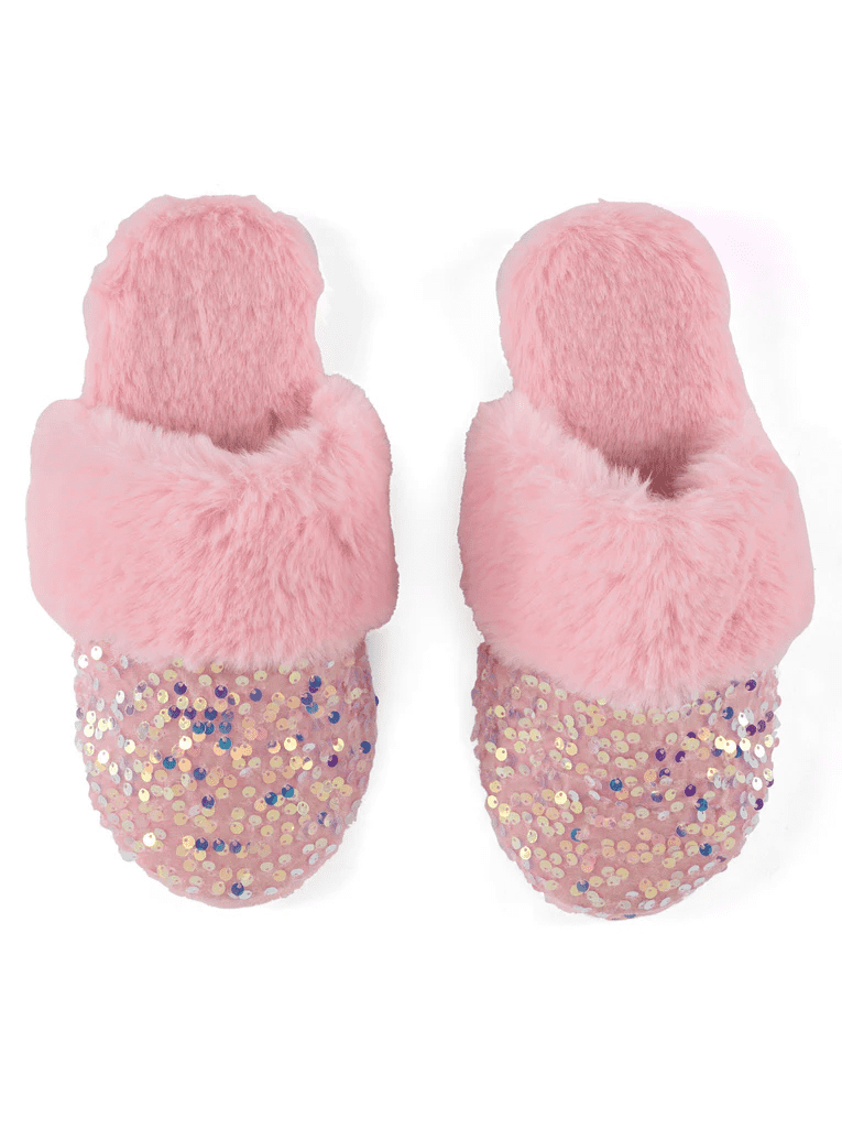 Pink Fiesta Slippers | Shiraleah | Iris Gifts & Décor