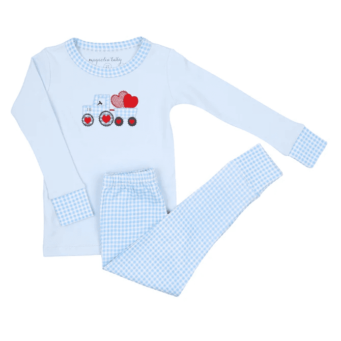 Tractor Full of Love – Long PJ’s | Magnolia Baby | Iris Gifts & Décor