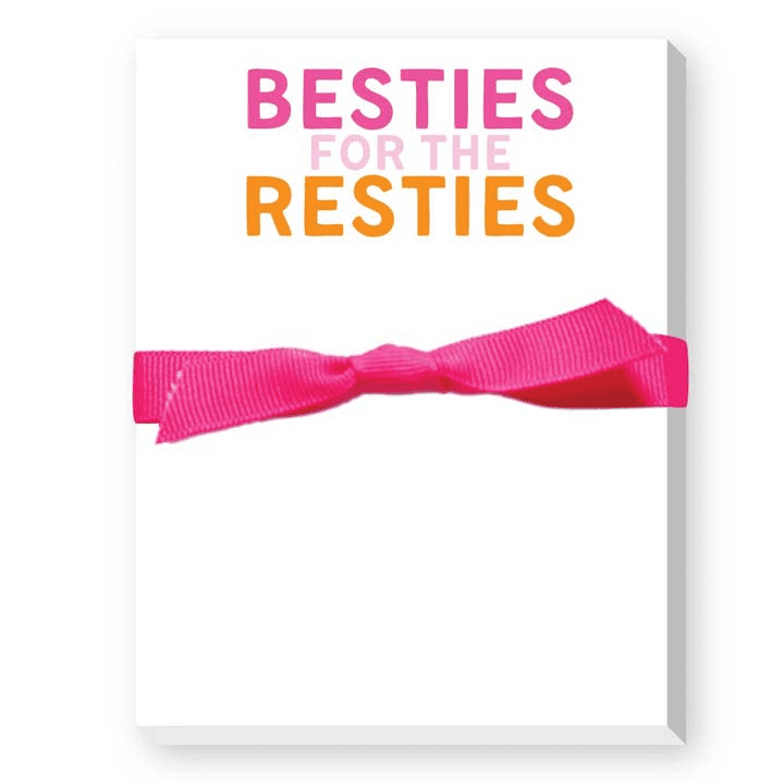 Besties for the Resties Notepad | Donovan Designs | Iris Gifts & Décor