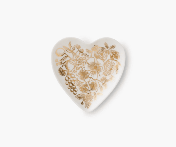 Heart Porcelain Ring Dish