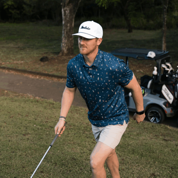 Performance Polo-To the Moon-Navy - Image 2