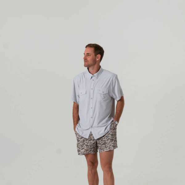 Performance Western Shirt Light Grey - Image 2