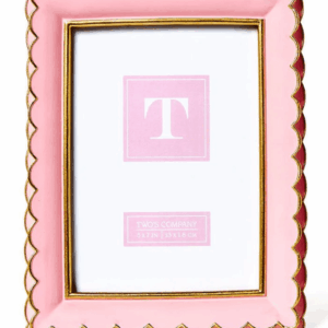 Pink Scalloped Picture Frame 5x7