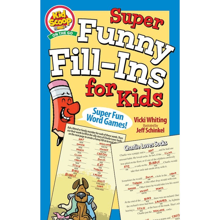 Super Funny Fill Ins for Kids | Fox Chapel Publishing | Iris Gifts & Décor