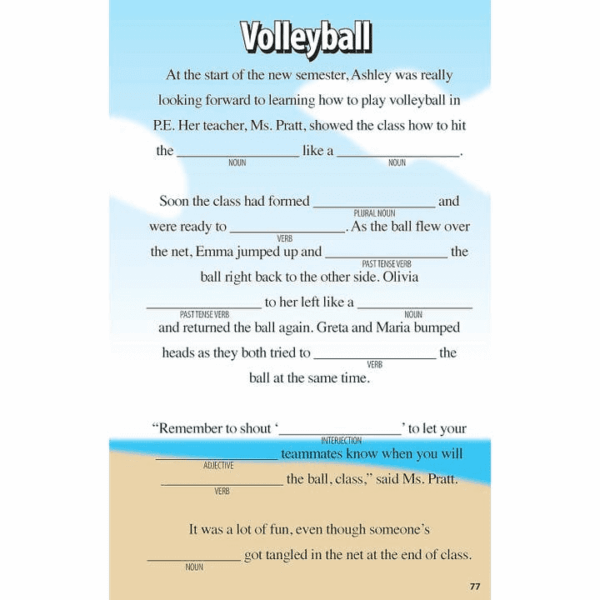 Sports Funny Fill Ins For Kids - Image 3