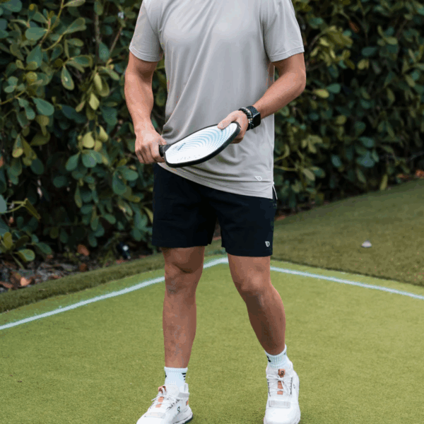 Heather Black Retro Duck Athletic Short - Image 3