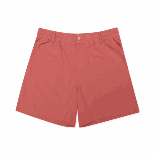 Red Clay Fish Pocket Short