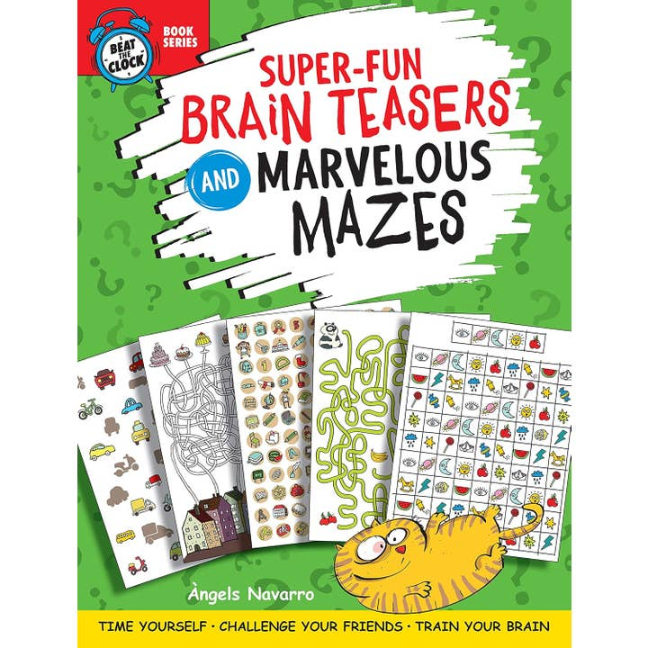 Super Fun Brain Teasers and Marvelous Mazes | Fox Chapel Publishing | Iris Gifts & Décor