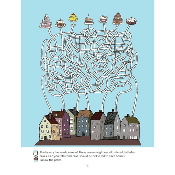 Super Fun Brain Teasers and Marvelous Mazes - Image 4