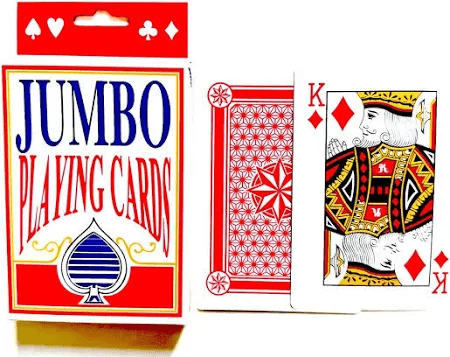 Jumbo Playing Cards | Handee Products | Iris Gifts & Décor