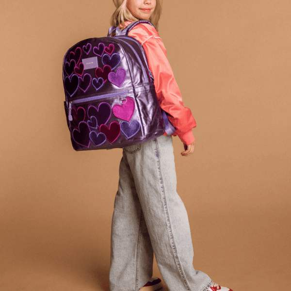 Kane Double Pocket Backpack 3D Hearts - Image 3