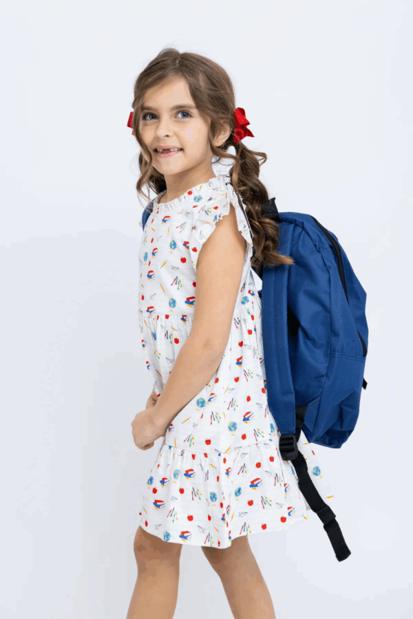 Back to School Ruffle Dress - Image 2