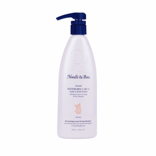 Newborn 2 in 1 Hair & Lavender Body Wash 16oz.