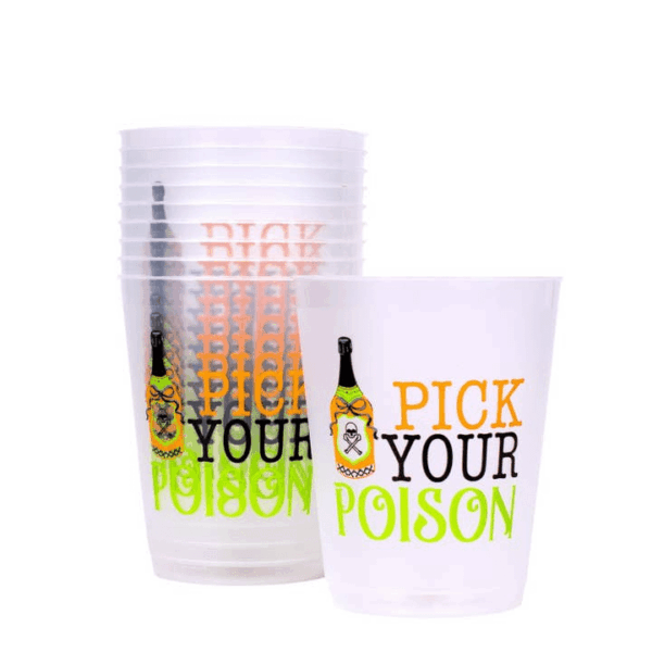 Pick Your Poison Party Cups