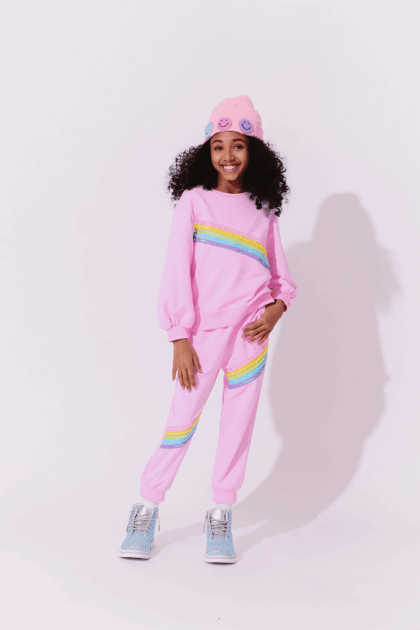 Pink Rainbow Stripe Set - Image 2