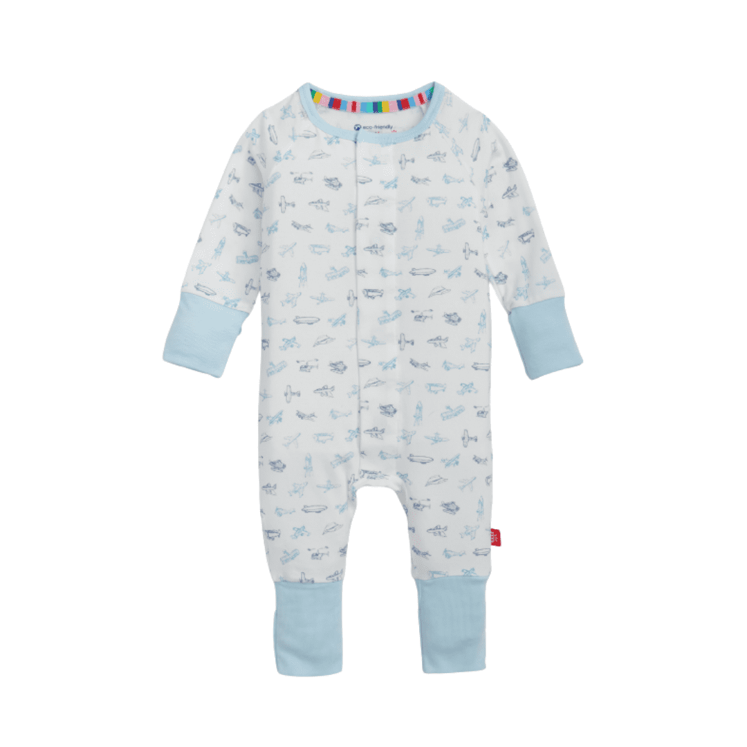 Airplanes Modal Convertible Coverall | Magnetic Me | Iris Gifts & Décor