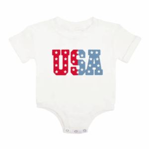 USA Puff Ink SS Romper