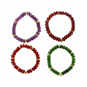 Gemstone Bracelet with Gold