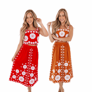 Ember Midi Skirt Set