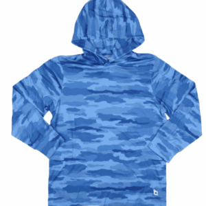 Classic Camo Blue Lightweight Performance Hoodie