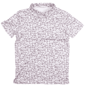 Kickoff Maroon Polo Short Sleeve Shirt