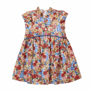 Fatima Dress Watercolor Meadow